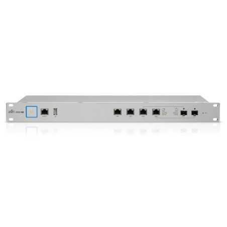 USG-PRO-4 UniFi Security Gateway PRO Router 2 Gigabit-LAN-Ports 2 Gigabit/SFP-Kombi-WAN-Ports 1 serieller Port Ubiquiti-Konsole