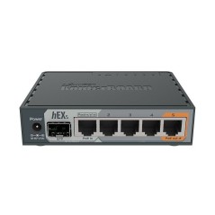 hEX S routerboard RB760iGS 5 porte Gigabit, SFP PoE out, USB Mikrotik