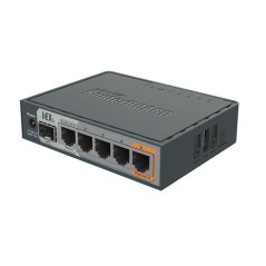 hEX S routerboard RB760iGS 5 porte Gigabit, SFP PoE out, USB Mikrotik