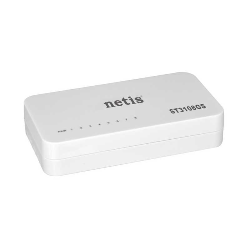 Switch 8 porte Gigabit ST3108GS Netis Switch 8 porte Gigabit ST3108GS Netis