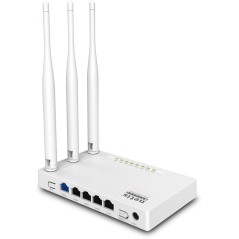 Router Wi-Fi 300Mbps 1porta WAN 4 porte LAN 3 antenne fisse esterne WF2409E