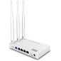 300Mbps Wi-Fi router 1 WAN port 4 LAN ports 3 external fixed antennas WF2409E