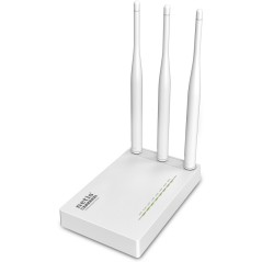 300Mbps Wi-Fi router 1 WAN port 4 LAN ports 3 external fixed antennas WF2409E