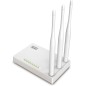 300Mbps Wi-Fi router 1 WAN port 4 LAN ports 3 external fixed antennas WF2409E