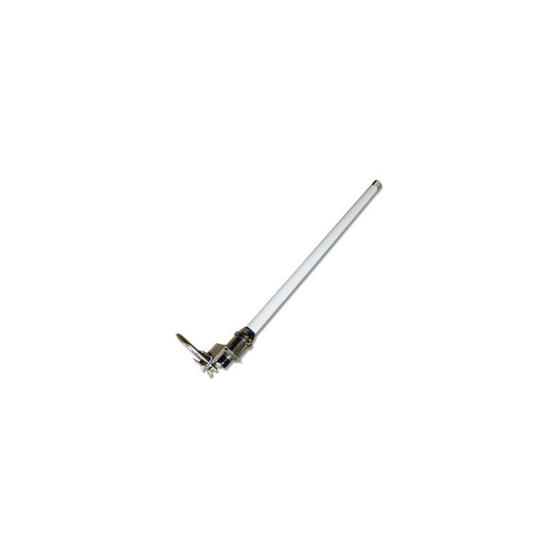 Antenna Wi-Fi 2,4GHz omnidirezionale da esterno 8dBi bianca connettore N-Female Antenna Wi-Fi 2,4GHz omnidirezionale da esterno 8dBi bianca connettore N-Female