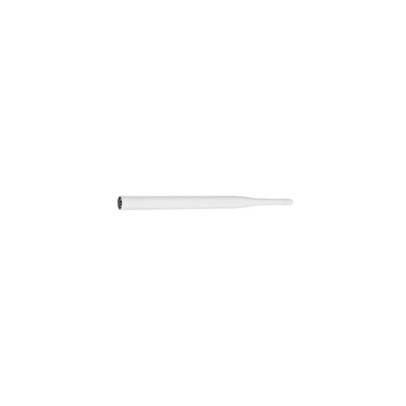 Antenna omnidirezionale 6dBi 5GHz connettore RP-SMA plug Bianca Antenna omnidirezionale 6dBi 5GHz connettore RP-SMA plug Bianca