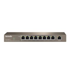 TEG1009P-EI switch 9 porte gigabit con 8 porte POE Tenda