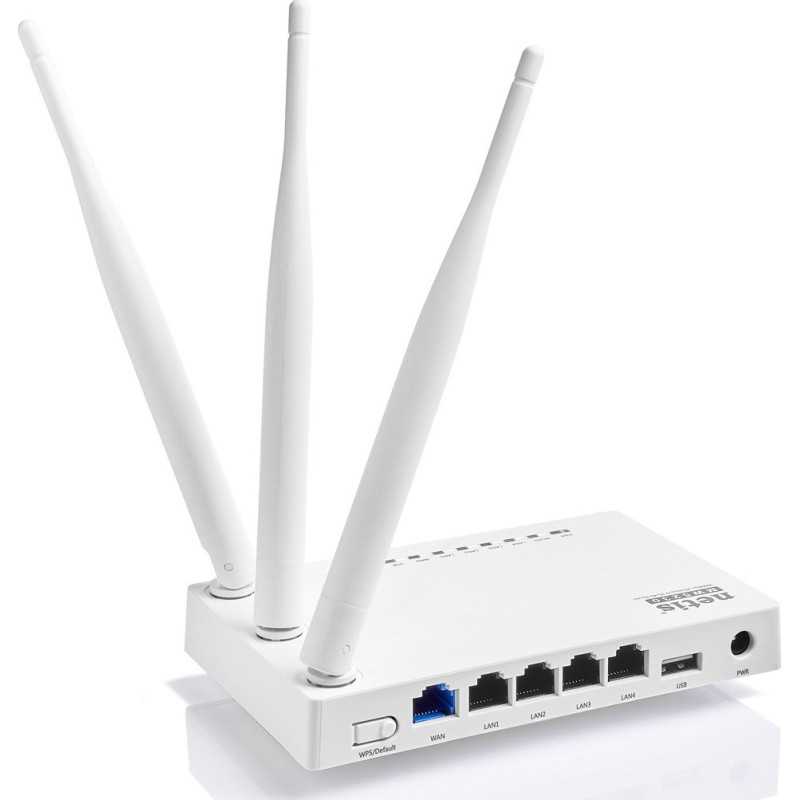 Router Wi-Fi 3G/4G 300Mbps 3x 5dBi antenas fijas MW5230 Netis