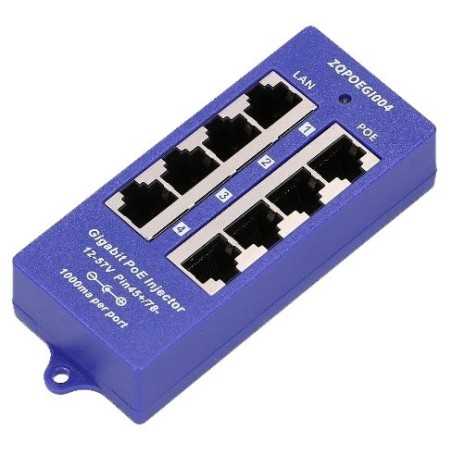 Passives PoE-Panel 4 Gigabit 10/100/1000 Mbps Ethernet-Ports