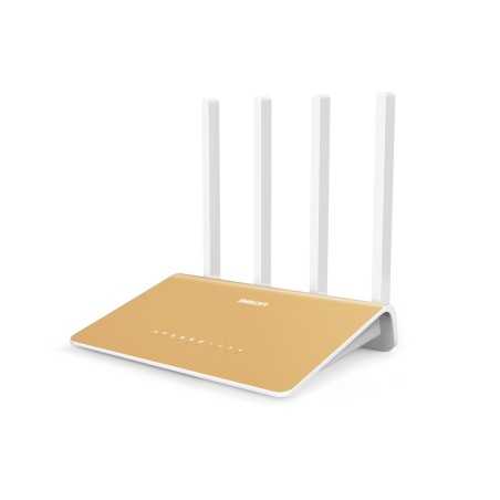 Router wi-fi AC1200 gigabit de doble banda con 4 antenas Netis 360R externas