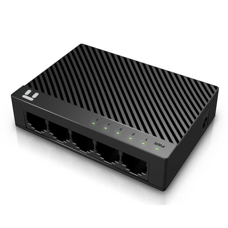 Switch 5 porte fast ethernet 10/100Mbps ST3105C Netis Switch 5 porte fast ethernet 10/100Mbps ST3105C Netis