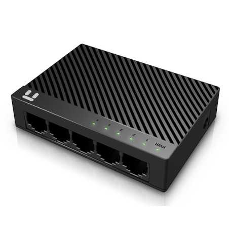 Netis ST3105C 5-Port-Fast-Ethernet-Switch mit 10/100 Mbit/s