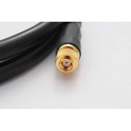 Cable LMR400 de pérdida súper baja N-Hembra: conector RP-SMA RF400