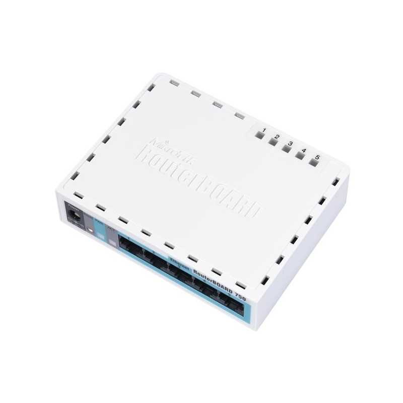 RouterBOARD RB750 Mikrotik + Level 4 RouterBOARD RB750 Mikrotik + Level 4