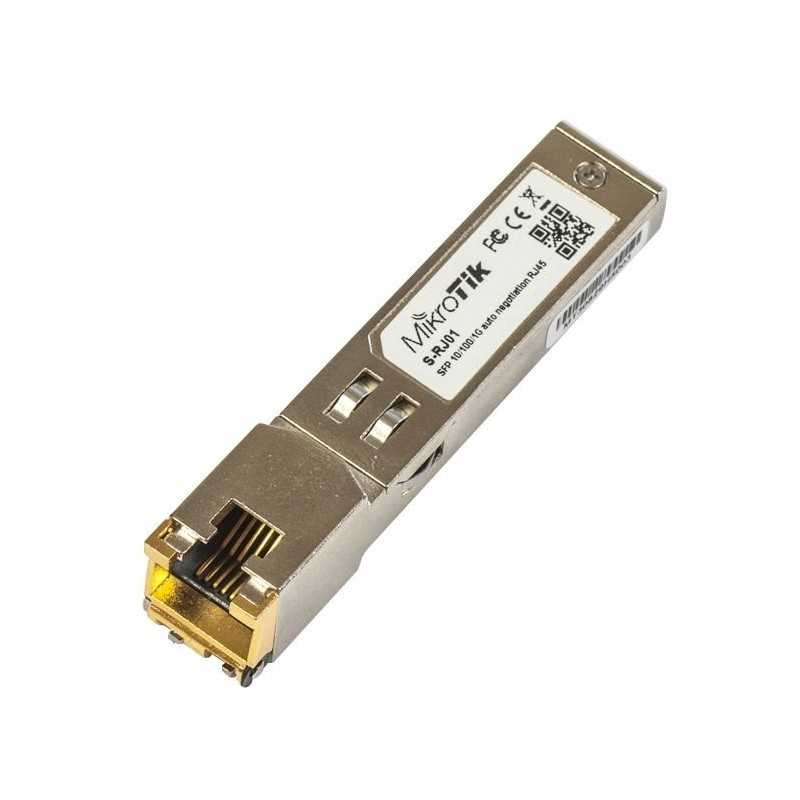 MikroTilk S-RJ01 Copper 10/100/1000Mbps SFP RJ45 Module