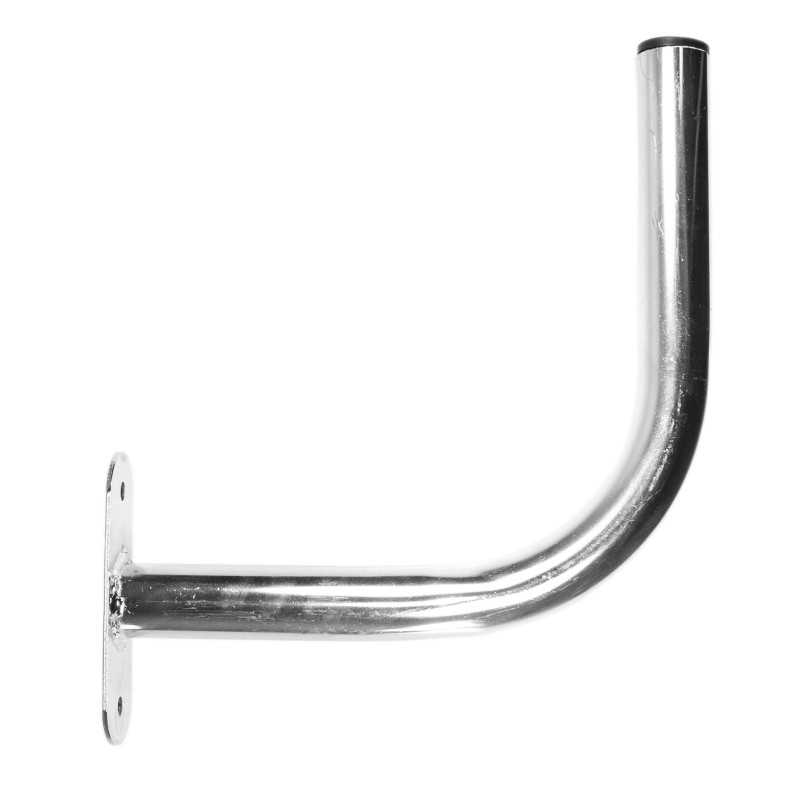 Soporte de pared en acero galvanizado 30x30cm 2 agujeros Soporte de pared en acero galvanizado 30x30cm 2 agujeros