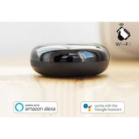 Universelle Infrarot-Wi-Fi-Fernbedienung für Klimaanlagen, Fernseher, Ventilatoren. Kompatibel mit Alexa und Google Assistant