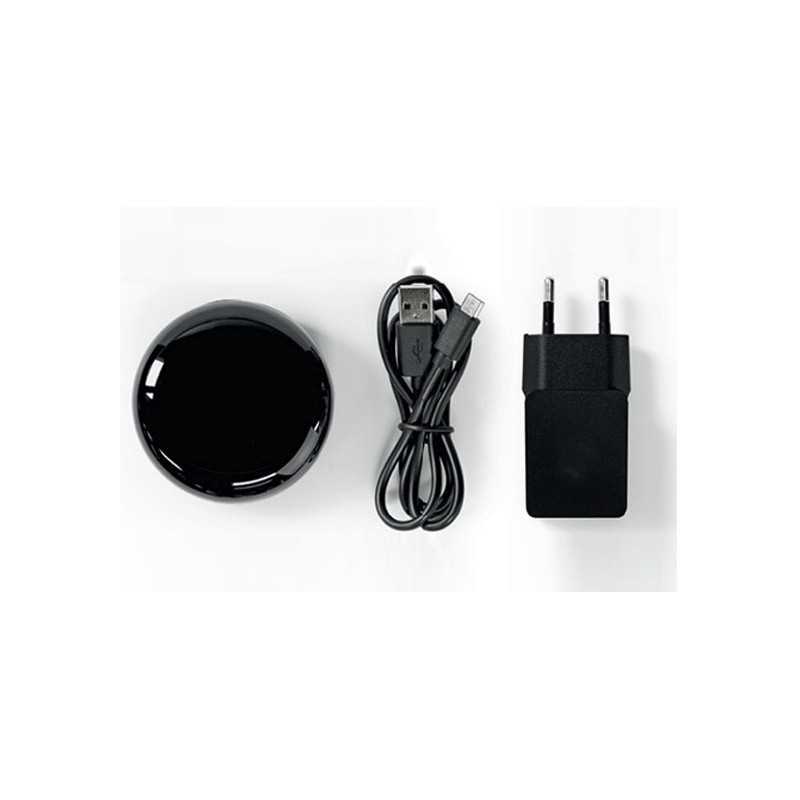 Broadlink RM5plus Telecomando Universale IR – Controllo Vocale Con Alexa E Google, Hub Smart Per TV E Climatizzatori