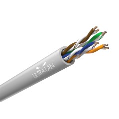 Cable de red 305m madeja cat 5e UTP CCA para interior