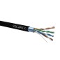 Bobina de 305m cable de red exterior FTP Cat 5e blindado hasta 1Gbps en cobre puro Bobina de 305m cable de red exterior FTP Cat 5e blindado hasta 1Gbps en cobre puro