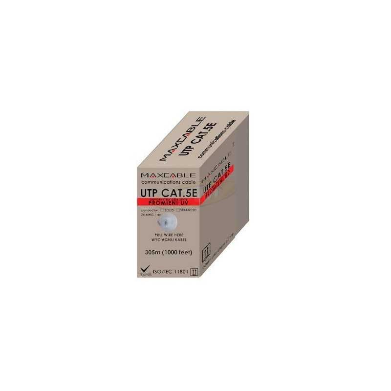 Matassa cavo di rete da esterno UTP CCA 305m cat 5e