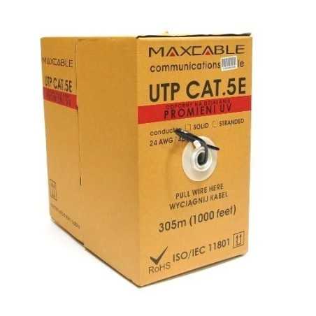 Outdoor network cable roll UTP CCA 305m Cat 5e