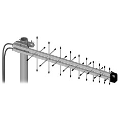 Antena MIMO LTE Direccional 800-2170 MHz SMA | 4G Exterior