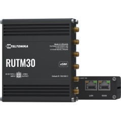 Teltonika RUTM30 Router 5G Industrial Doble SIM eSIM WiFi | Alta Fiabilidad