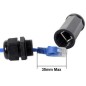Jonction pour câbles Ethernet STP extérieur Cat.5e/6/7 IP68 RJ45-RJ45 Jonction pour câbles Ethernet STP extérieur Cat.5e/6/7 IP68 RJ45-RJ45