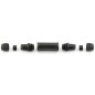 Empalme para cables Ethernet STP exterior Cat.5e/6/7 IP68 RJ45-RJ45 Empalme para cables Ethernet STP exterior Cat.5e/6/7 IP68 RJ45-RJ45