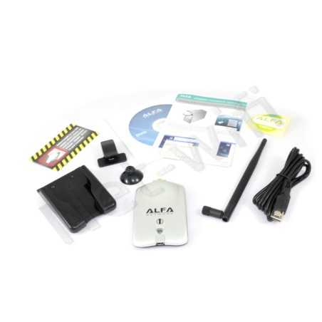 Adaptateur Wi-Fi USB Alfa Network AWUS036H 1000 mW