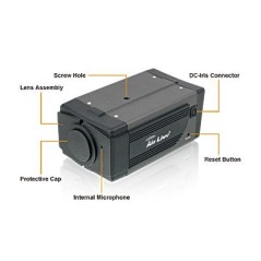 POE-5010HD 5 MegaPixel Festbrennweite 4 mm Airlive IP-Kamera