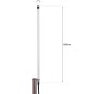 Antenne extérieure professionnelle 12 dBi omnidirectionnelle 2,4 GHz