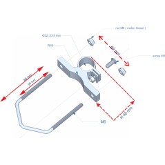 soporte de antena