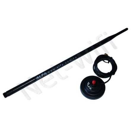 Antenna Wi-Fi Alfa Network ARS-N19MBP 9dBi+magnetic base