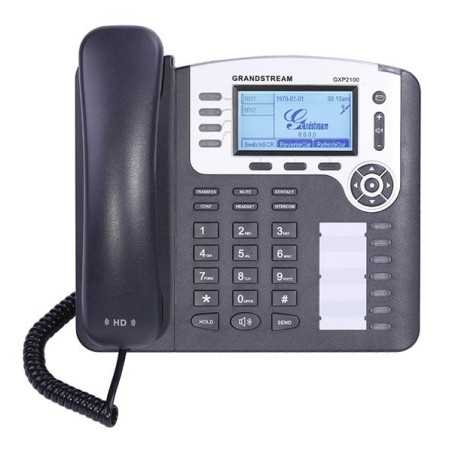 Telefono IP Grandstream GXP2100 HD - 4 Linee SIP - PoE
