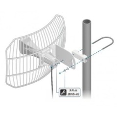 Airgrid M5 23 dBi omniprésent AirMax AG‑HP‑5G23