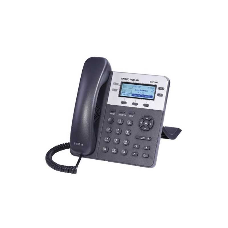 Téléphone IP d'entreprise Grandstream GXP1450 - 2 lignes SIP - PoE