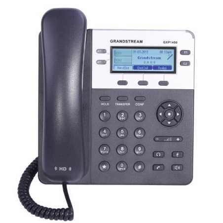 Grandstream GXP1450 Enterprise IP-Telefon - 2 SIP-Leitungen - PoE