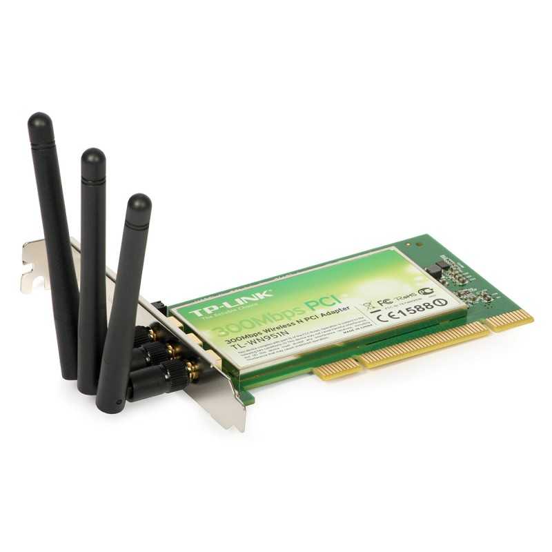 Carte pci MIMO Wi-Fi TL-WN951N tp-link 300 Mbps