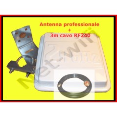 Antenna pannello 17dBi cavo RF240