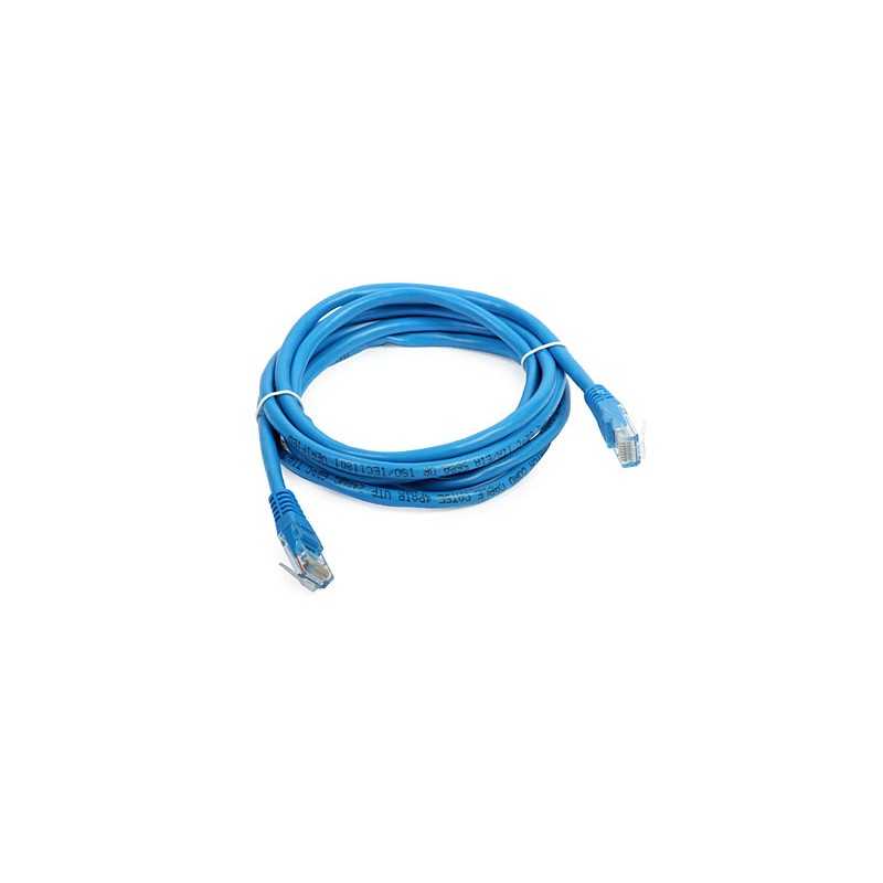 UTP Patch cable Cat5e 2m blue