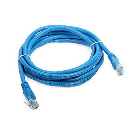 UTP Patch cable Cat5e 2m blue