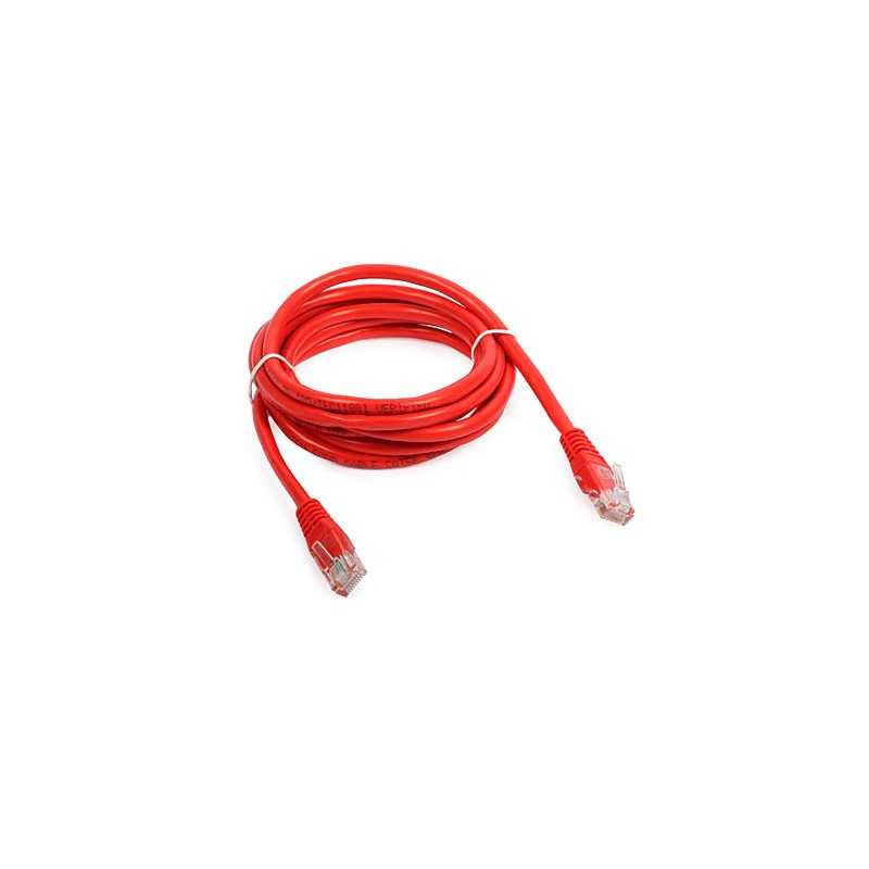 UTP Patch cable Cat5e 2m red