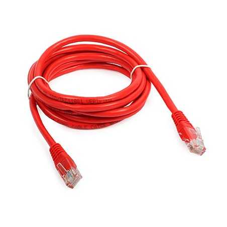 cavo Patch ethernet Cat5e UTP rosso