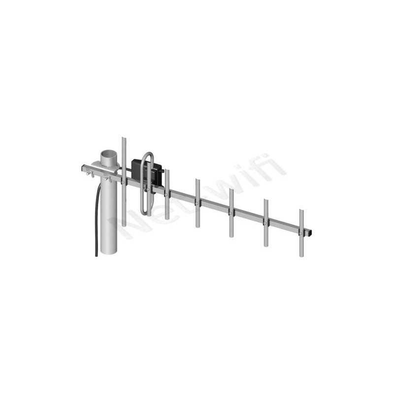 GSM 830/960 MHz 13,5 dBi Yagi-Antenne + 5 m FME-Kabel GSM 830/960 MHz 13,5 dBi Yagi-Antenne + 5 m FME-Kabel