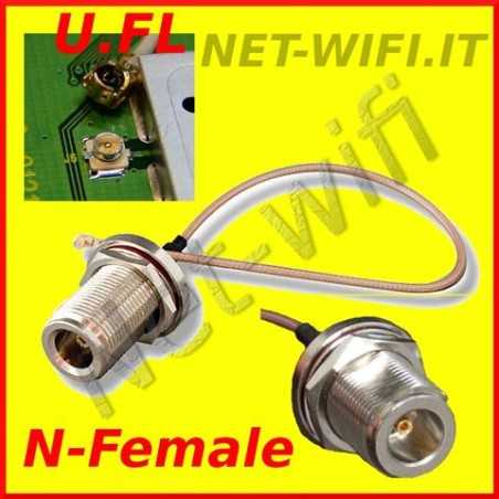 Pigtail U.FL | N-Female connectors