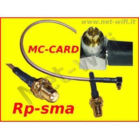 Toma flexible MC-CARD / Rp-sma