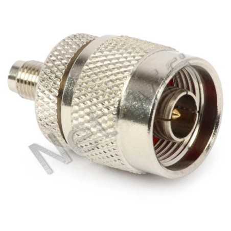 Adaptador N-macho: conector RP-SMA