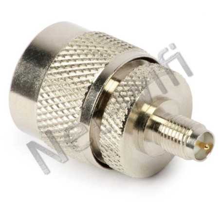 Adaptador N-macho: conector RP-SMA